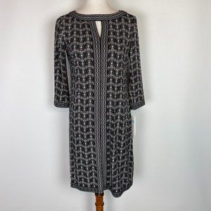 Wisp Marnie Knit Mini Dress Knee Length SZ 6 NWT